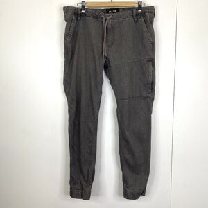 DU/ER Jogger Pants Mens Size 36 x 31 Gray No Sweat Slim Fit Pull On